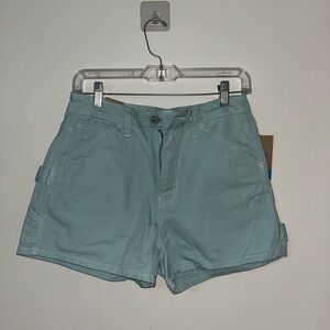 Dickies Women's Aqua Cargo Shorts